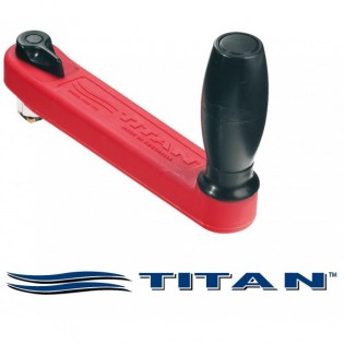 25 cm - Manivelle de winch flottante TITAN MAGNUM LEWMAR