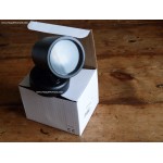 Spot LED articulé en ABS noir