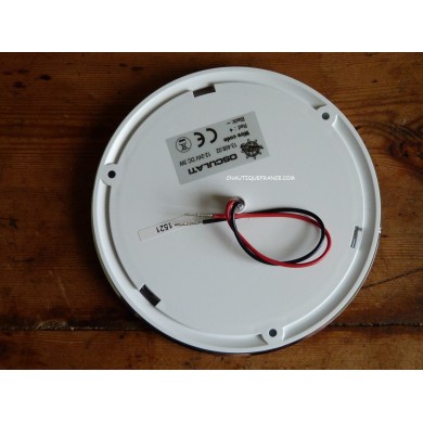 3 W 12/24 V - ECLAIRAGE LED UTRAPLATE BAGUE CHROMEE