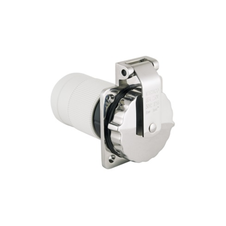 32A 220V - Prise Marinco bipolaire monophasé 3 fils étanche