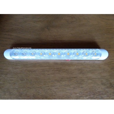 PLAFONNIER A LED A POSER BLANC 230 X 24 X 11 MM