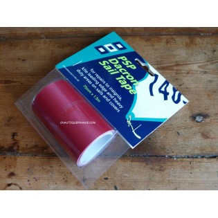 Rouge - Ruban adhésif Dracon insigna pour réparations de voile