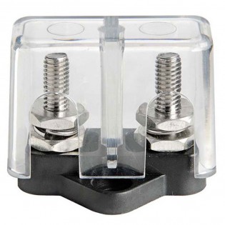 CAPUCHON POLYCARBONATE POUR BORNIER DOUBLE 6 MM