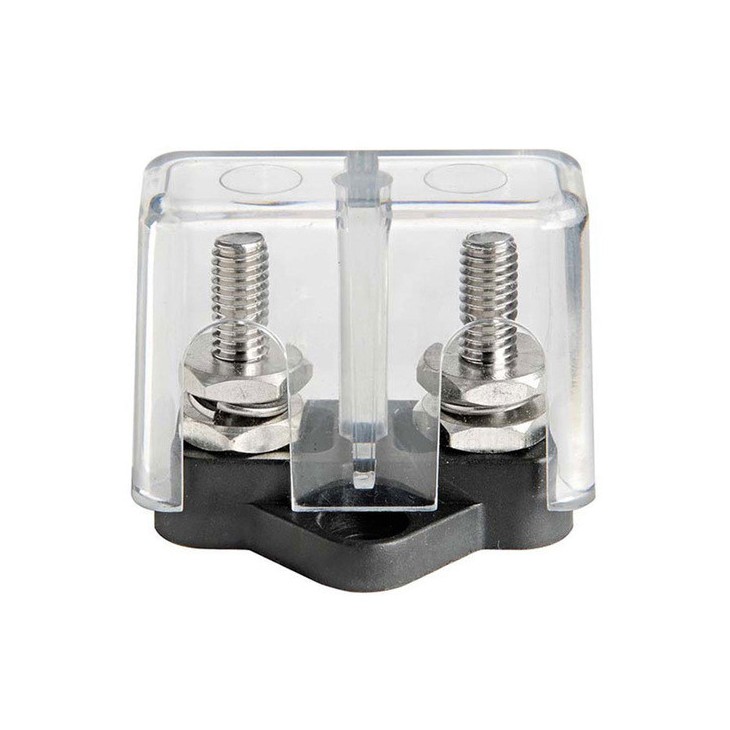 CAPUCHON POLYCARBONATE POUR BORNIER DOUBLE 8 MM