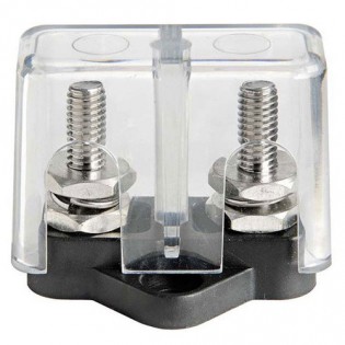 CAPUCHON POLYCARBONATE POUR BORNIER DOUBLE 8 MM