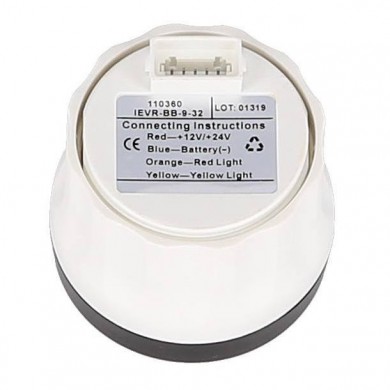 ø 52mm voltmètre digital Blackline  8 - 32V - noir