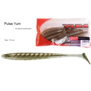 PULSE 4" 1/2 - Leurre pêche souple 11,5 cm YUM - SUMMER GILL - Pochette de 8