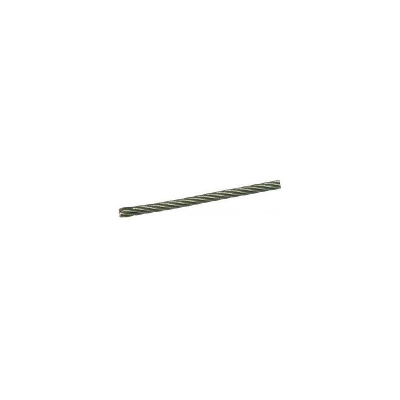 4 mm câble inox 1 x 19 - ø 4mm