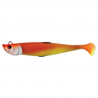 15 cm - Blue shad - Atomic chicken - leurre souple monté