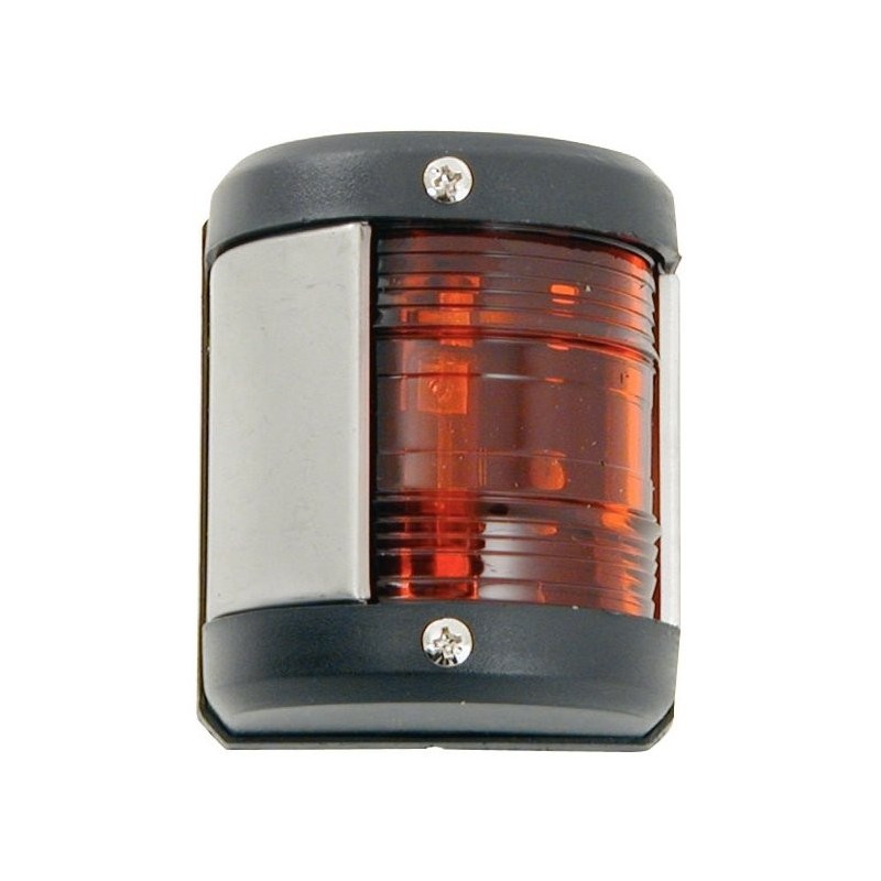RED PORT NAVIGATION LIGHT 12V - 10W - 76 MM