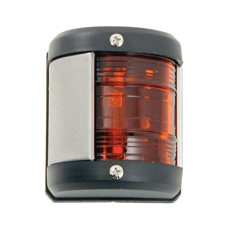 RED PORT NAVIGATION LIGHT 12V - 10W - 76 MM