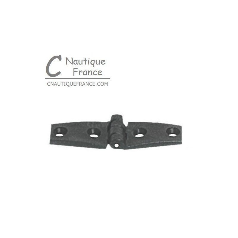82 X 26 mm - Charnière noir en nylon