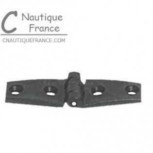 82 X 26 mm - Charnière noir en nylon