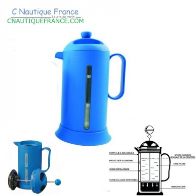 Cafetière à piston thermos 4 tasses