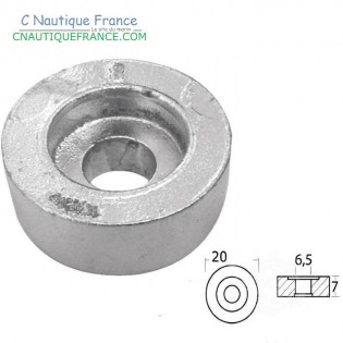 ANODE RONDELLE ALUMINIUM 20 MM