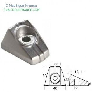 ANODE POUR 5 CV 4T JOHNSON EVINRUDE