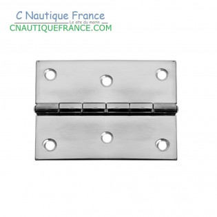 75 X 75 mm - Charnière inox 1,3 mm