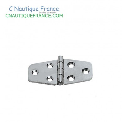 CHARNIERE INOX 38 X 70 mm