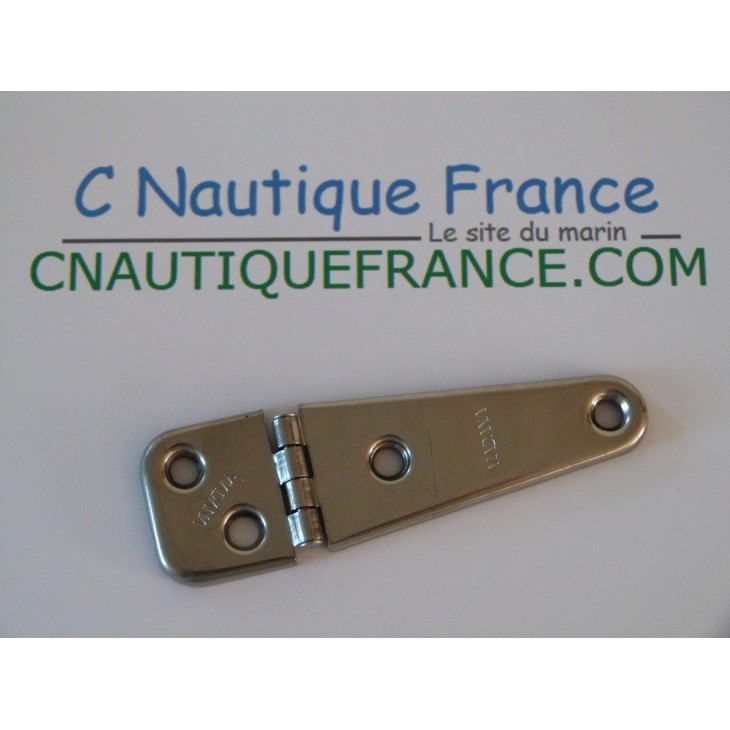 103 X 32 MM - Charnière moulé inox 1,2 mm
