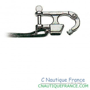 SNAP HOOK WATER SKIING INOX ø 15.8 MM