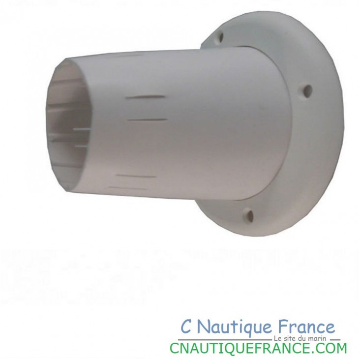 PASSACAVI APERTO IN PVC BIANCO Ø 105 MM