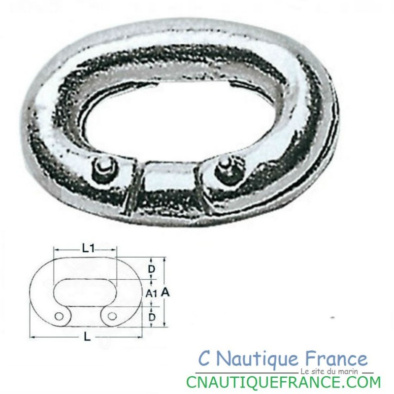 Ø 10 MM STAINLESS STEEL SCREW LINK