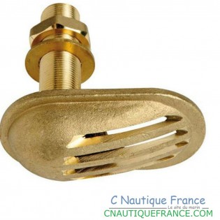 1/2" BRASS HULL STRAINER GLAND