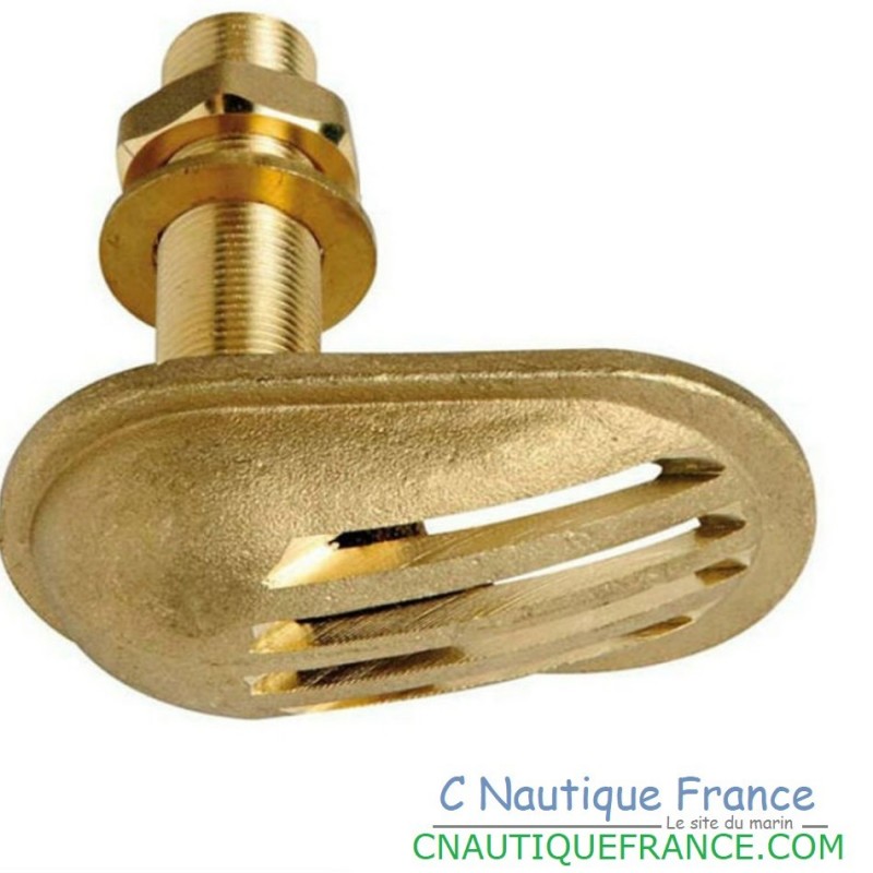 3/4" BRASS THROUGH-HULL STRAINER