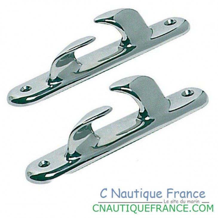 150 mm CROSS FAIRLEAD STAINLESS STEEL – pair