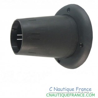 PASSE CÂBLES OUVERT PVC - Ø 105 MM - NOIR