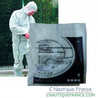 L - Disposable Polypropylene Coveralls