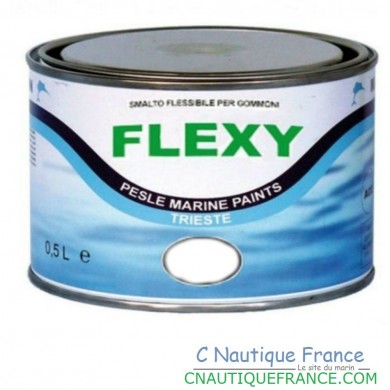 White paint for PVC or neoprene inflatable boats