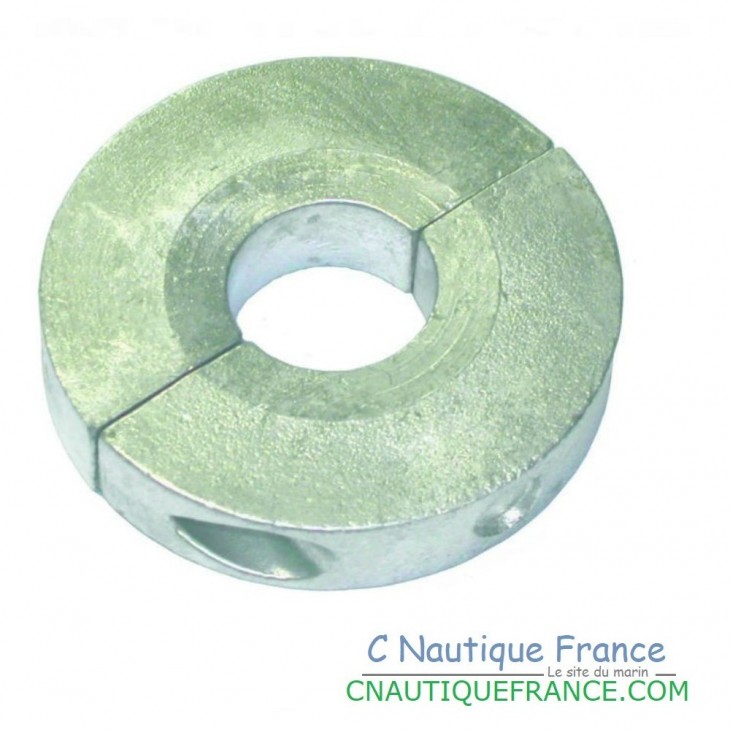 anode collier pour ligne arbre de transmission bateau D 28 MM