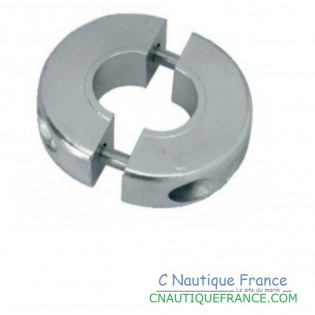 anode collier pour ligne arbre de transmission bateau D 28 MM