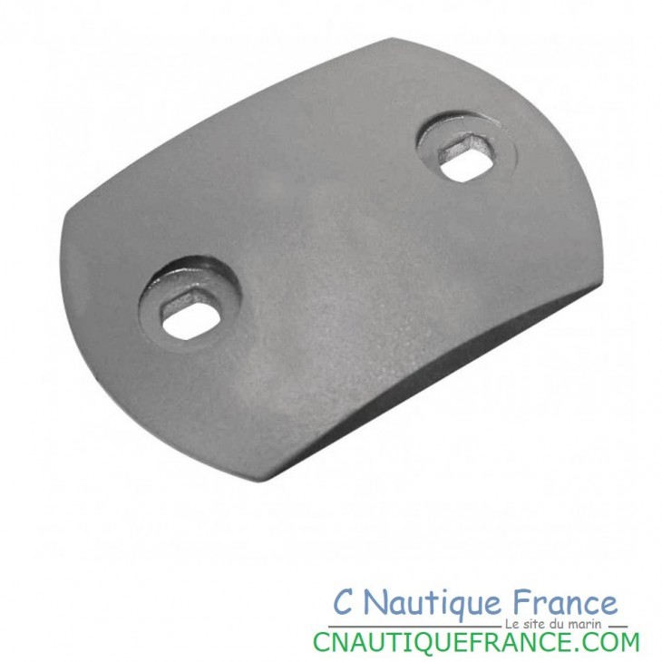 ALUMINIUM RUDDER ANODE PLATE