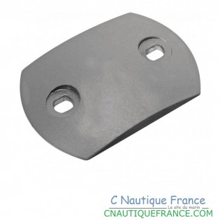 ALUMINIUM RUDDER ANODE PLATE