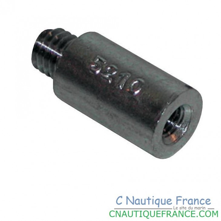 Ø 10 x 30 MM M8 ZINC SPARK PLUG ANODE FOR VOLVO PENTA