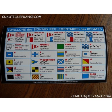 Adhesive for regatta signal flags.