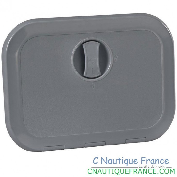 Gray Access Hatch – 270 x 373 mm