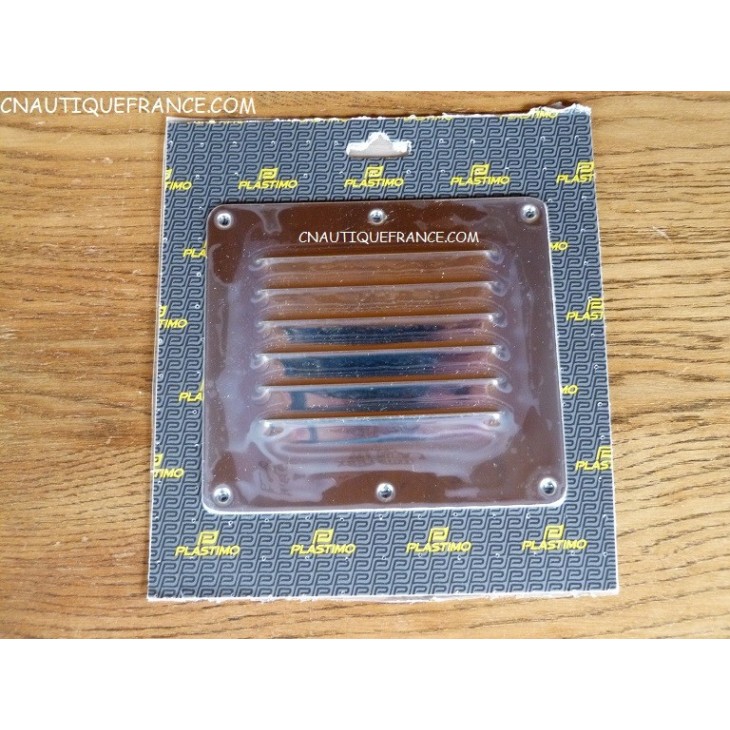 115 X 125 MM GRILLE D'AERATION EN INOX