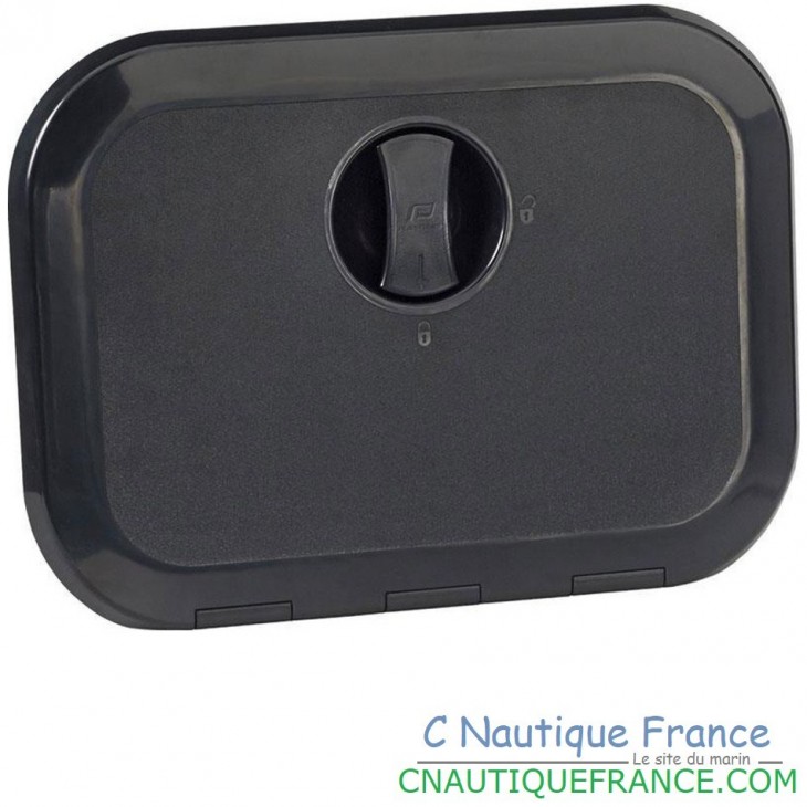 Black Access Hatch – 374 x 374 mm