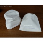 18 X 17 CM WHITE PVC WINCH COVER - PAIR