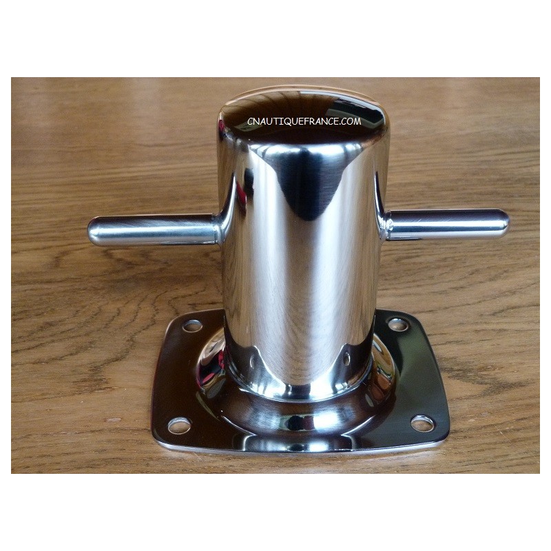 Ø 50 MM BITTA D'ORMEGGIO IN ACCIAIO INOX SU PIASTRA