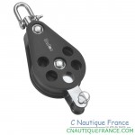 Ø 12 MM Pulley con emerillon e anello con frizione