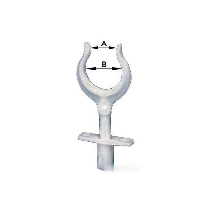 SCALMO IN NYLON CON SUPPORTO