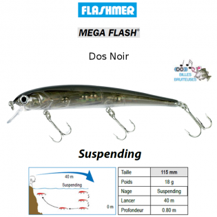 115 MM - MULET DOS NOIR MEGA FLASH