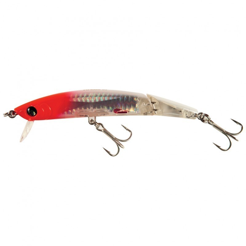 13 CM - CRYSTAL 3D MINNOW JOINTED TETE ROUGE YO-ZURI
