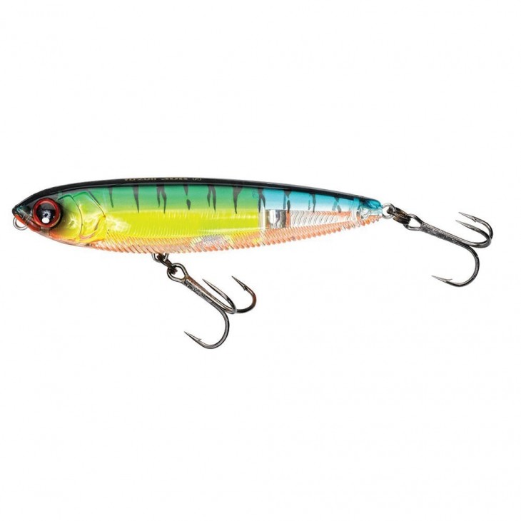 10 CM 3 DB PENCIL PRISME FIRE TIGER LEURRE DE SURFACE YO-ZURI 4"