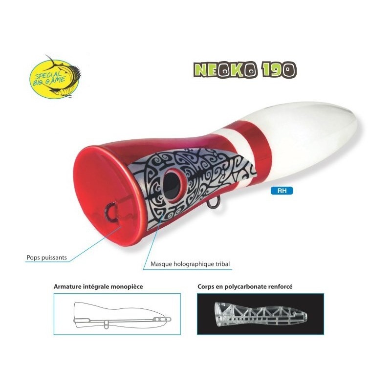 19 CM ESCHE DI SUPERFICIE POPPER NEOKO 190