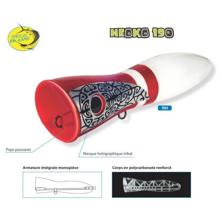 19 CM ESCHE DI SUPERFICIE POPPER NEOKO 190